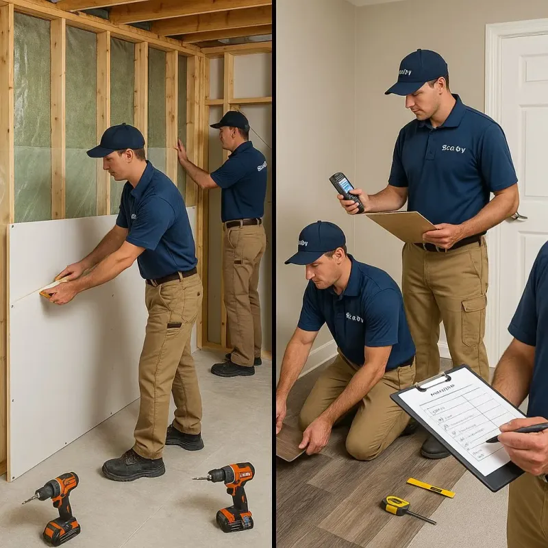 Repairs and Reconstruction process in Eldridge, IA