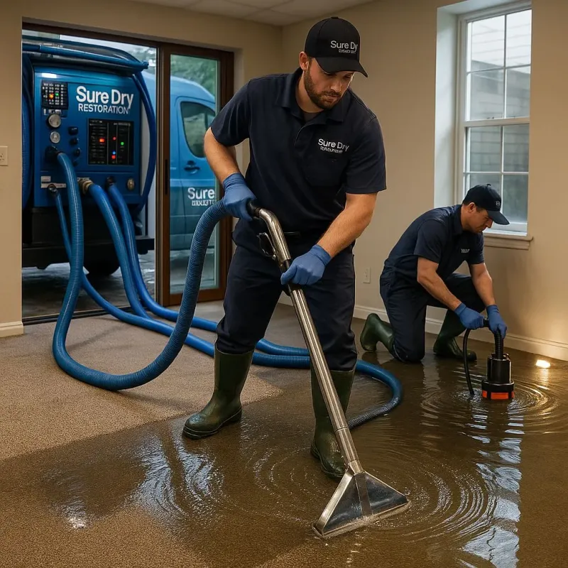Water Extraction and Removal process in Eldridge, IA